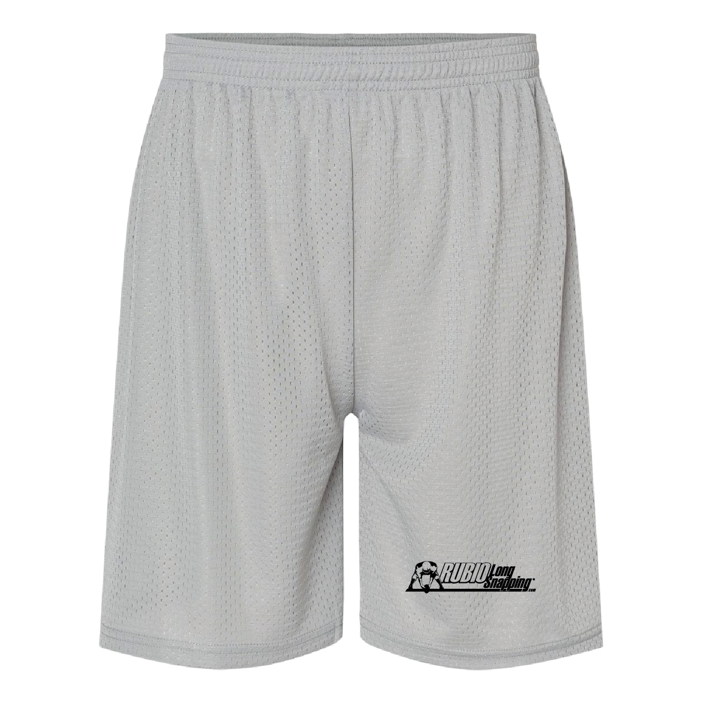 Grey Mesh Shorts